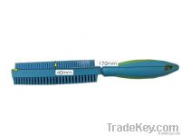 two side rubber squeegee brush