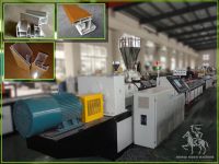 High output PVC window and door profile production line