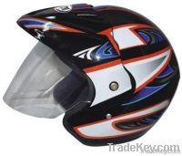 Open face helmet