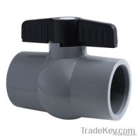 Solid Plastic Ball Valve