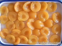 canned apricots