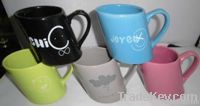 Color glaze obique mug