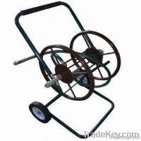 Garden Hose Reel Cart with Pb-free and UV-resistant Powder Coating