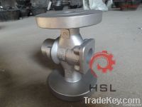 stainless steel investment casting pump valve