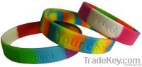 Silicone bracelet/wristband
