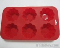 Silicone cake molds