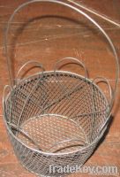 Steel wire basket