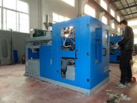 Plastic extrusion blowing molding machine