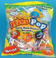 DINO SOUR ASSORTED FRUIT HIT POP