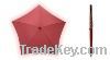 750mm*5k mannaul straight umbrella with star shaped