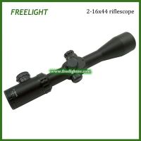 2-16x44 Military optical Sight, Wide Field Long Eye Relief High Resolution riflescope