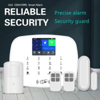 New Design Wifi+gsm Home Security Alarm System Tft2.4inch Screen Anti Theft