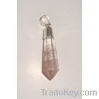 Rutilated quartz pendant