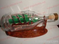 Handicraft Ship in bottle