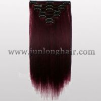 Clip-in Human Remy Hair Extension Keratin