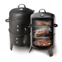 3-in-1 use smoker set BBQ oven