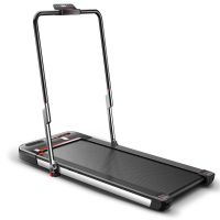 Slim treadmills walk machines with digital display free of assemble