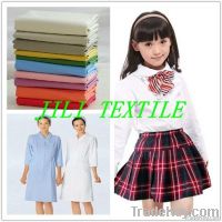 T65/35 45*45 133*72 Plain Dyed Shirting Fabric/School Uniform fabric