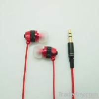 3.5mm jack headphone with metal housing