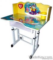 Cheap New Designs Children Adjustable Table and Chair Set