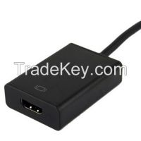 Vga To Hdmi Adapter Convertor Cable Converter With Audio Support For Hdtv Pc