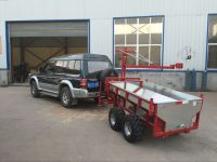 Tt1000 Galvanized Atv Timber Trailer For Wood And Log