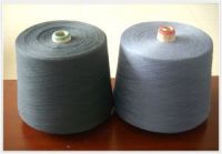 dope dyed polyster spun yarn,16s/1