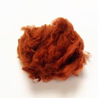 dope dyed polyester spun fiber