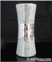 Handicraft Silver Decorative Cheap Mirror Flower Mosaic Glass Vases