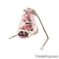 Papasan Cradle Swing in Butterfly