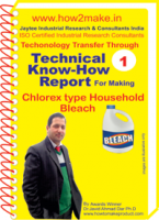 Technical know How report for making Chlorex Type Household Bleach