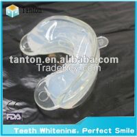 teeth whitening   silicone mouth tray