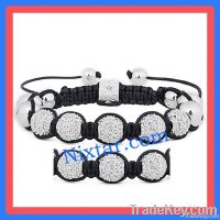 Crystals And Coppers Macrame Bracelets Wholesale