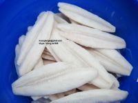 frozen pangasius fillet well-trimmed, white meat