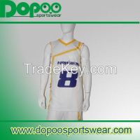 custom basketball top made in china