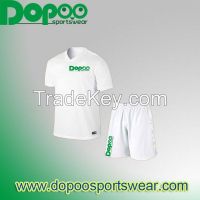 Tensuit top thai quality men's short sleeve sportswear for 2016 euro football cup