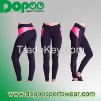 wholesale leggings/ mesh yoga pants/ women plain leggings