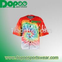 Custom sublimation pinstripe baseball jersey wholesale, baseball tee shirts