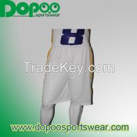 dye subliamtion professional basketball jerseys custom comfortable basketball wear