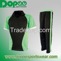 Wholesale sublimation custom polyester cricket polo shirt