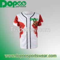 custom dye sublimation baseball jerseys/uniforms/shirts/softball wear
