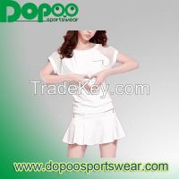 Designed service girls shirt with direct factory price