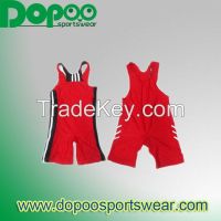 Hot sale custom sportswear sublimated wholesal wrestling singlet