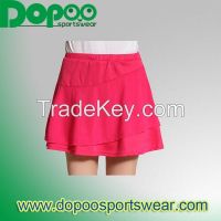 Eco-friendly girls skirts dresses misses' clothes dopoo sportswear
