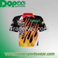 custom cheap sublimation racing shirt/shirts/jersey/jerseys