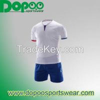 Western football wear football jersey soccer uniform dopoo sportswear