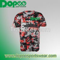 Sublimation embroidery T shirt/garment/gear/clothes dopoo sportswear