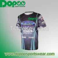 Moisture-wicking rip-stop T shirt top clothing dopoo sportswear