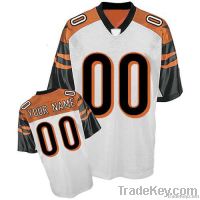 Bengals Away Any Name Any # Custom Personalized Jersey Uniforms