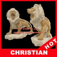 Lion sculpture lion marble statue